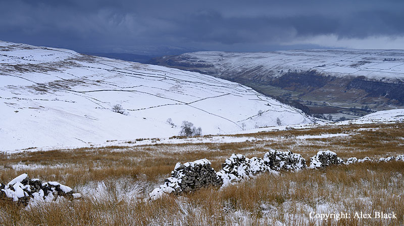 Wharfedale and Starbotton from Buckden Pike
