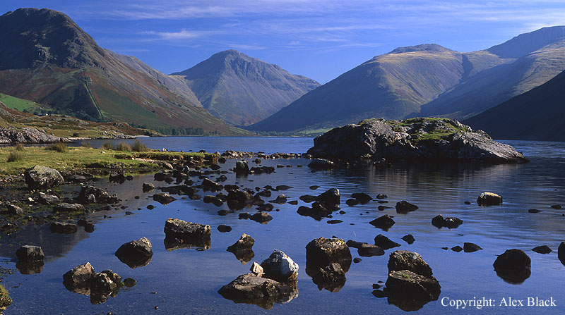 Wast Water, looking towards Great Gable
