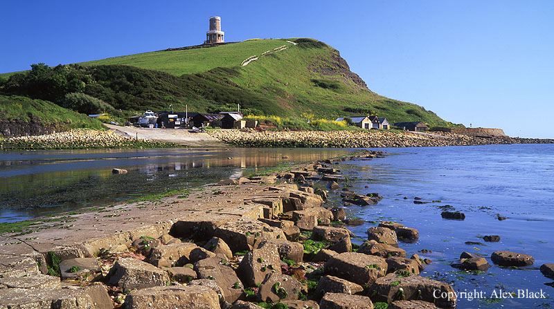 Kimmeridge Bay, looking to Clavell Tower
